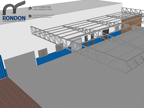 Estrutura 3d Projeto Rondon