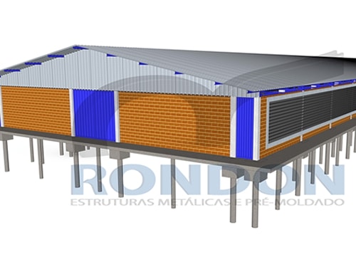 Estrutura 3d Projeto Rondon