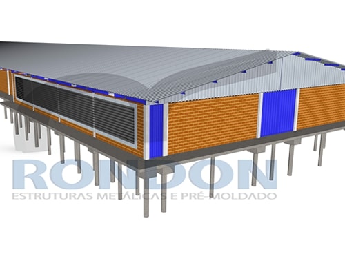 Estrutura 3d Projeto Rondon