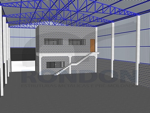 Estrutura 3d Projeto Rondon