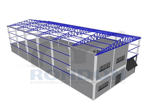 Estrutura 3d Projeto Rondon