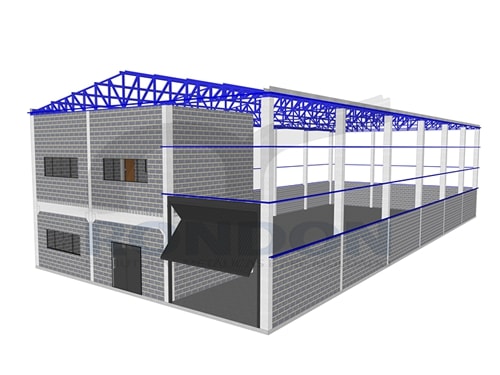 Estrutura 3d Projeto Rondon